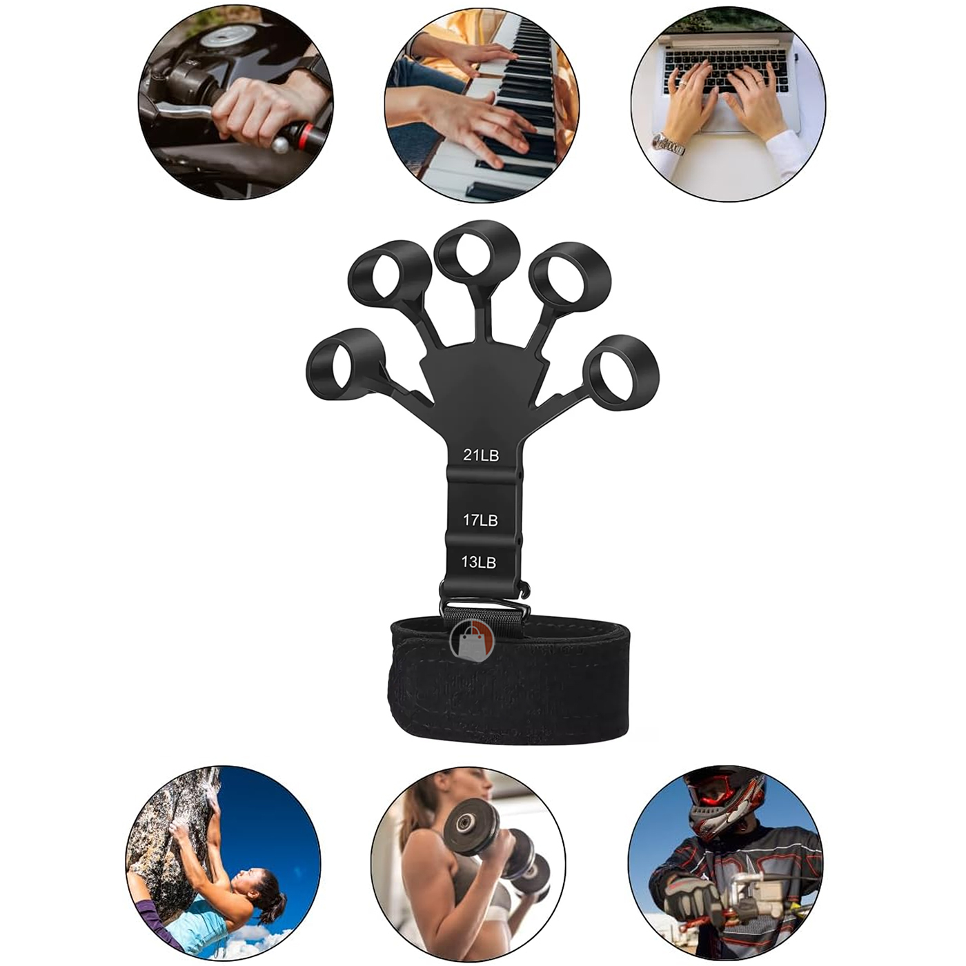 Miniatura 4 de Combox2 Ejercitador Dedos Fortalecedor